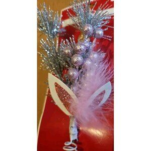 Unicorn Mini Christmas Tree Topper 9" Decor Fun Unicorn Decor Year Round